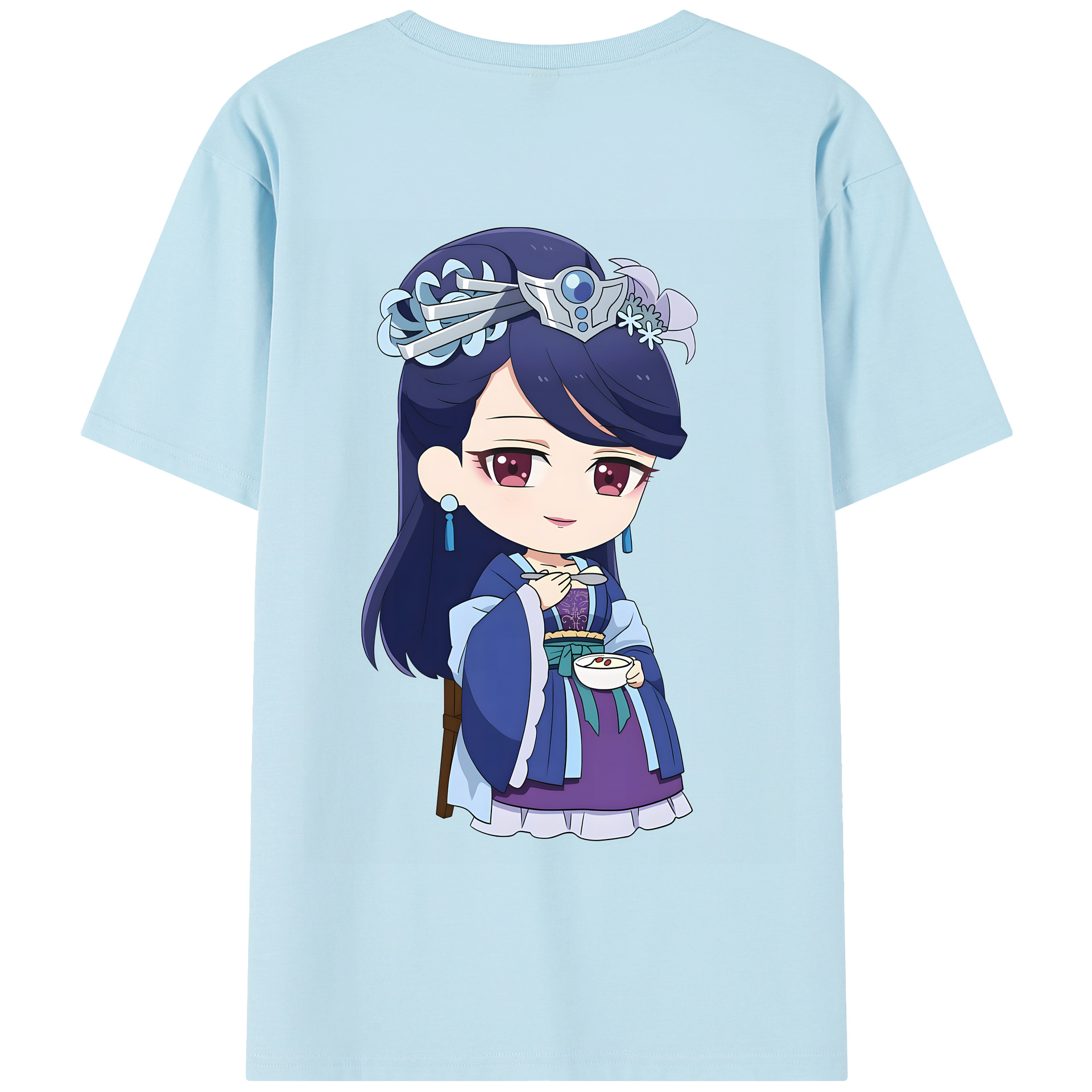（画像用） 薬屋のひとりごと The Apothecary Diaries 綿100％半袖Tシャツ（背面プリント）